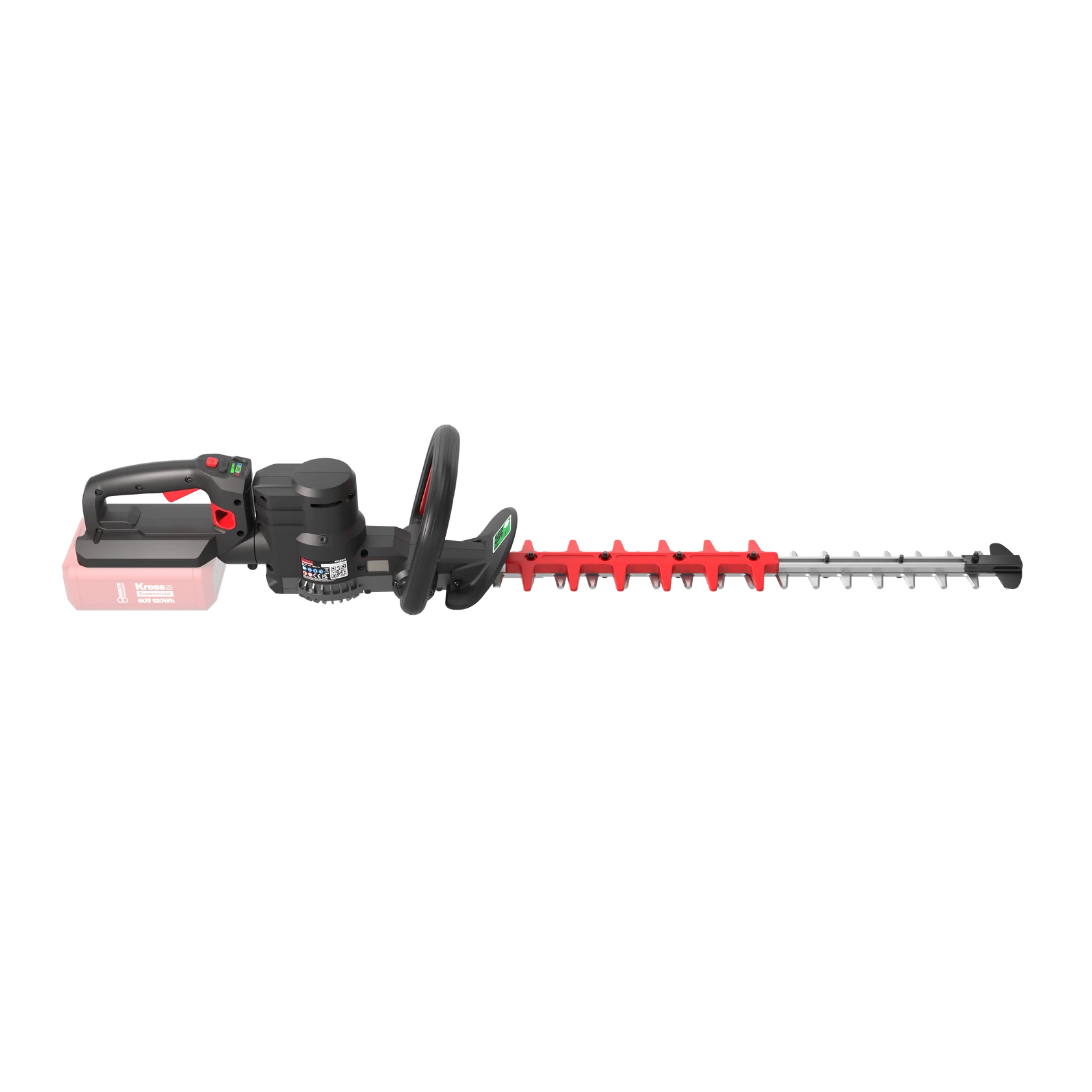 Kress KC200 Commercial Hedge Trimmer - 60V, 63cm/25" Blade - Tool only - Image 3