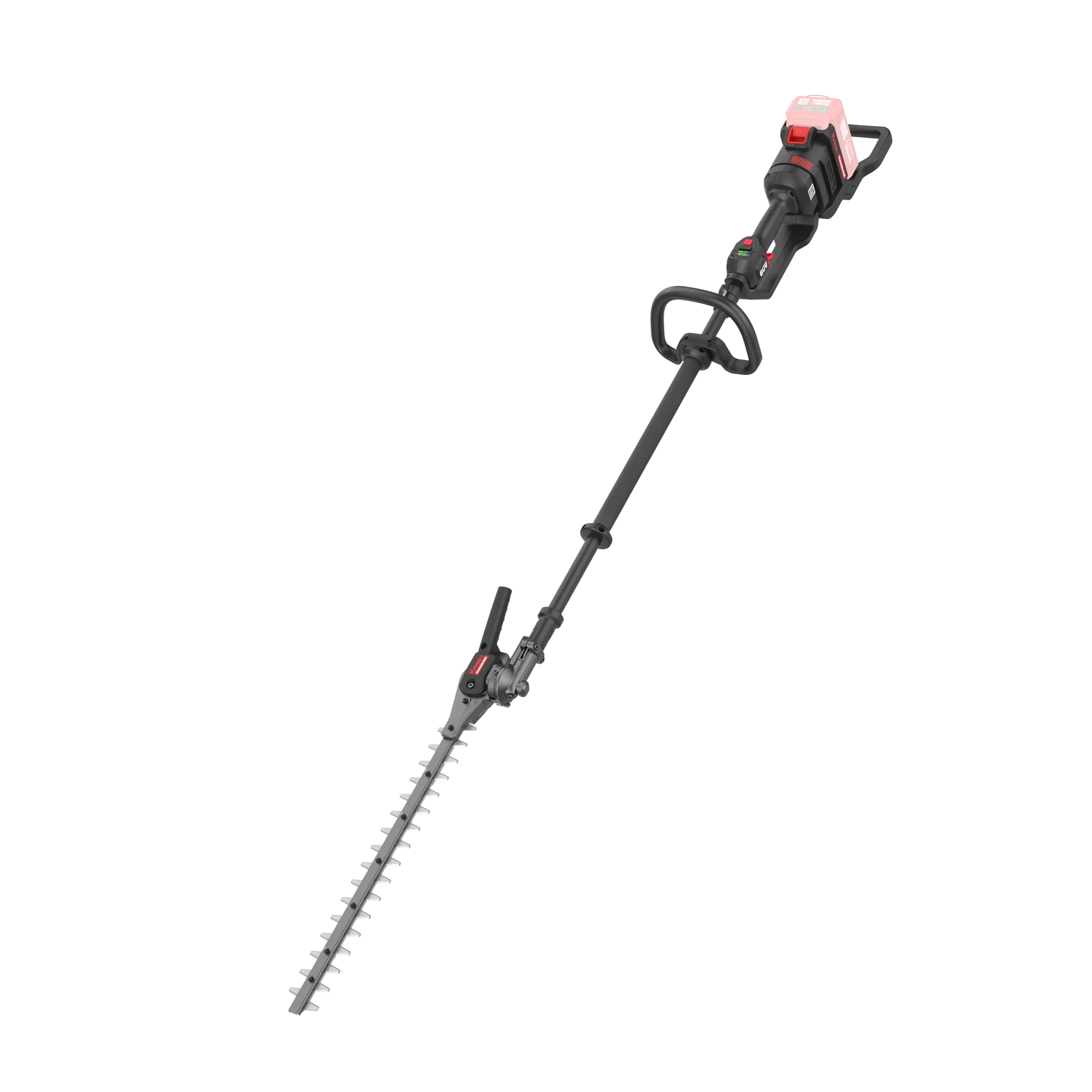 Kress KC240 Commercial 60V 55cm Short Shaft Articulating (145°) Pole Hedge Trimmer - Image 2
