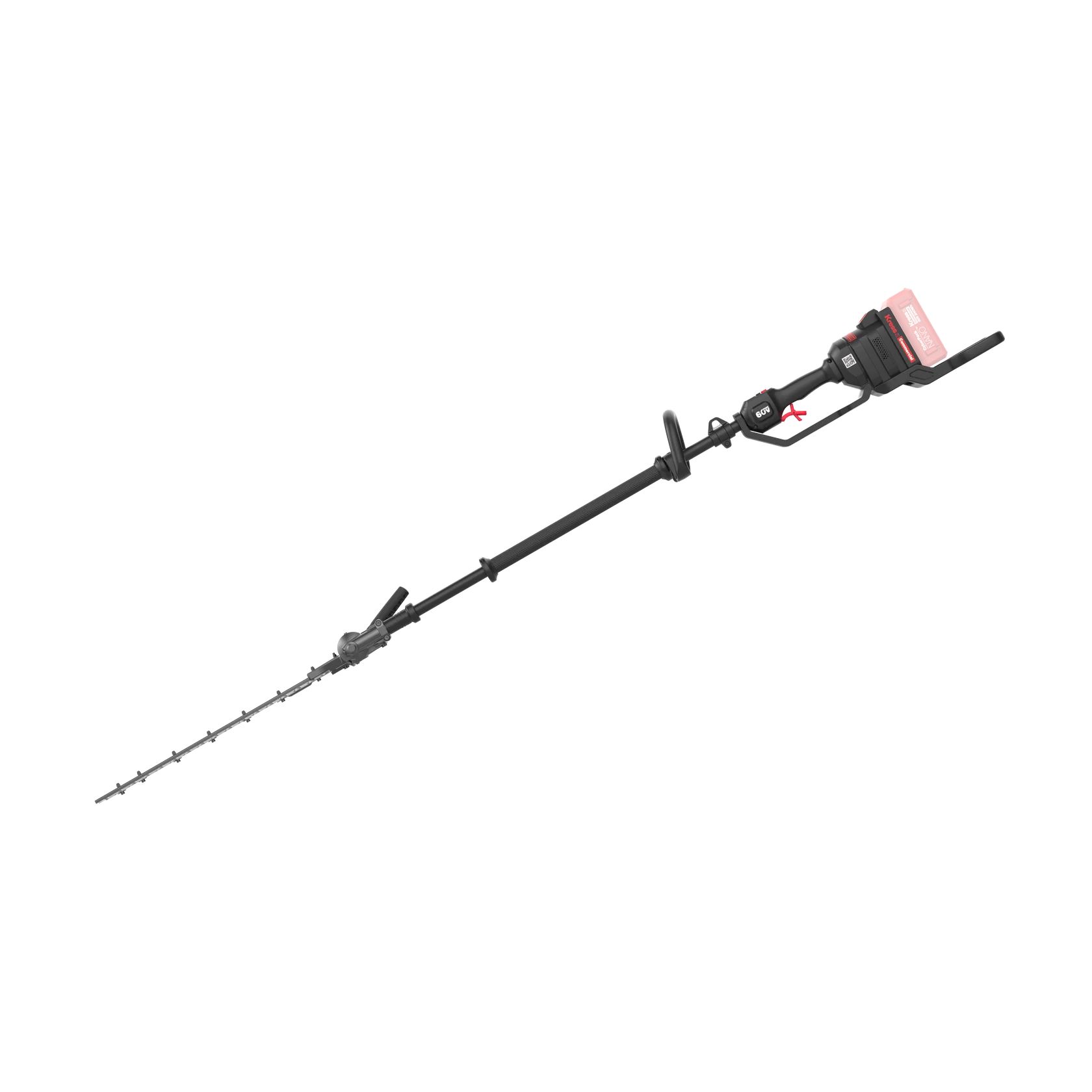 Kress KC240 Commercial 60V 55cm Short Shaft Articulating (145°) Pole Hedge Trimmer - Image 4