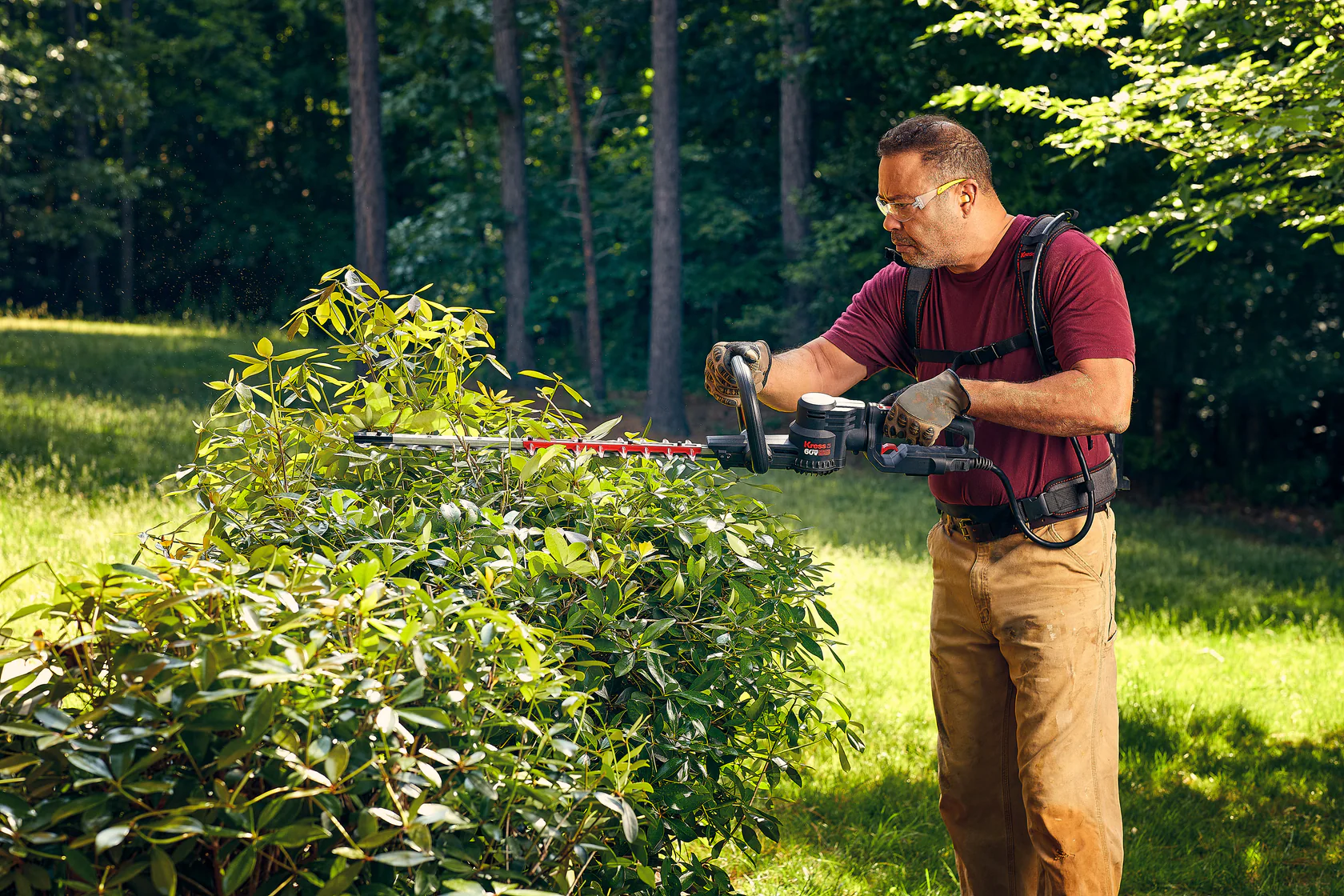 Kress KG262 60V 64 cm Brushless Hedge Trimmer - tool only - Image 4